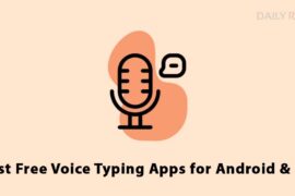 Best Free Voice Typing Apps