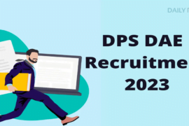 DAE DPS Recruitment 2023